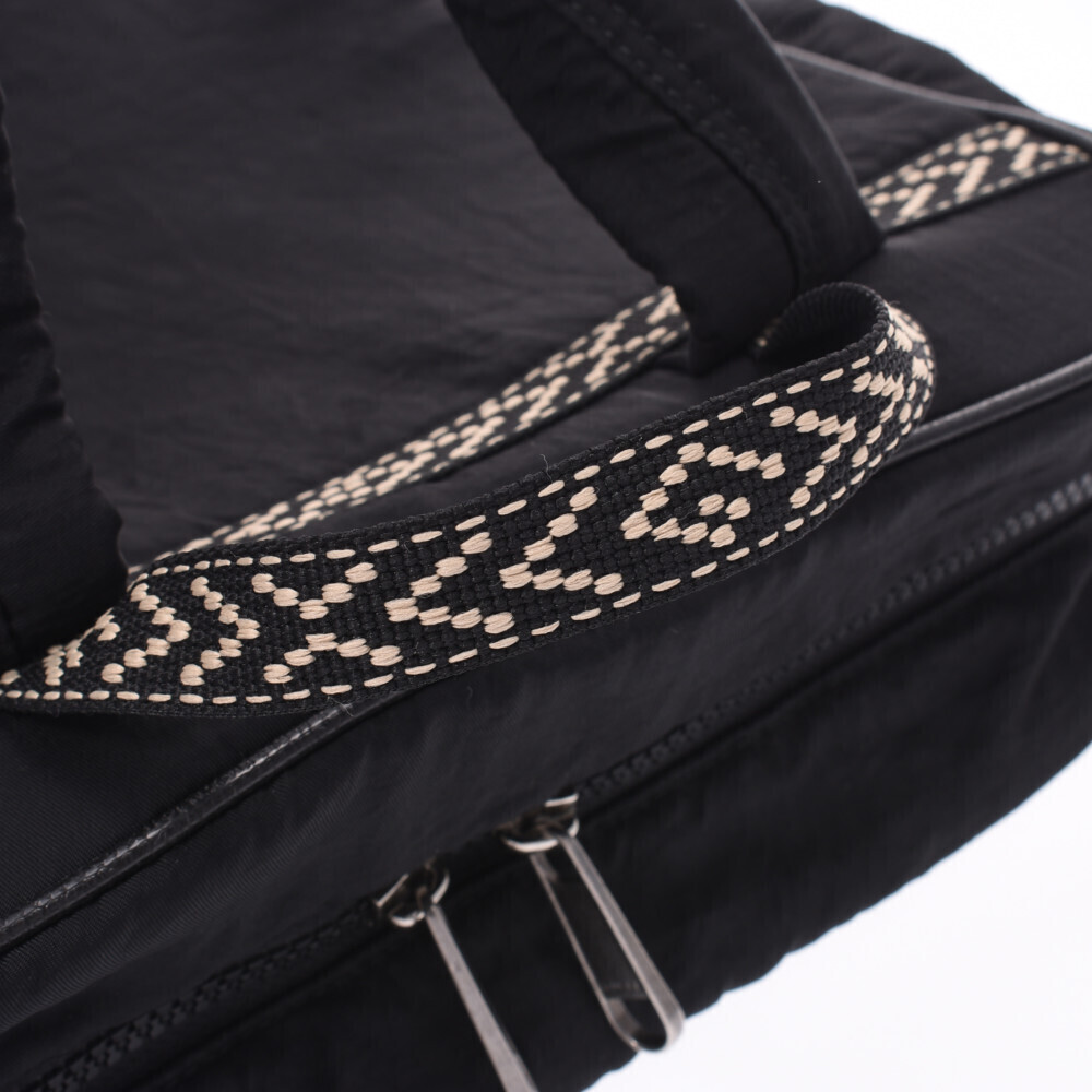 Gucci Patch Backpack Black Nylon Daypack - image 3